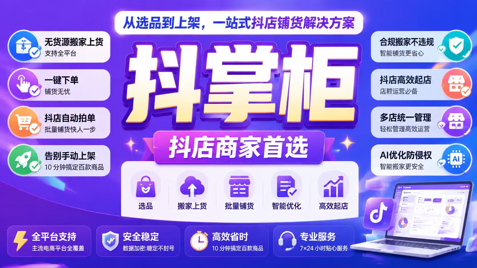 副业做抖音一件代发如何避坑起店？小白每日标准化运营细节汇总