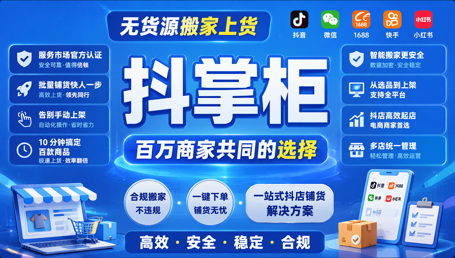 抖店一个店订单量增长后怎么办？新手一件代发工具升级选择建议