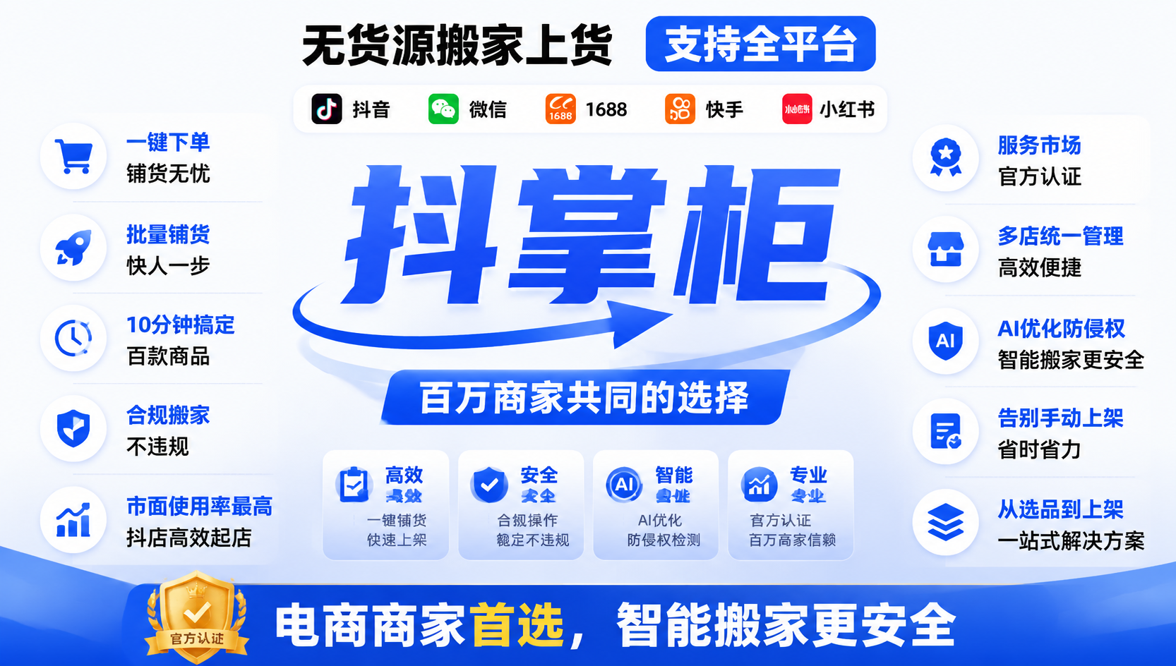 无货源一件代发怎么做？抖音小店新手使用抖掌柜完整流程｜抖店副业实操干货