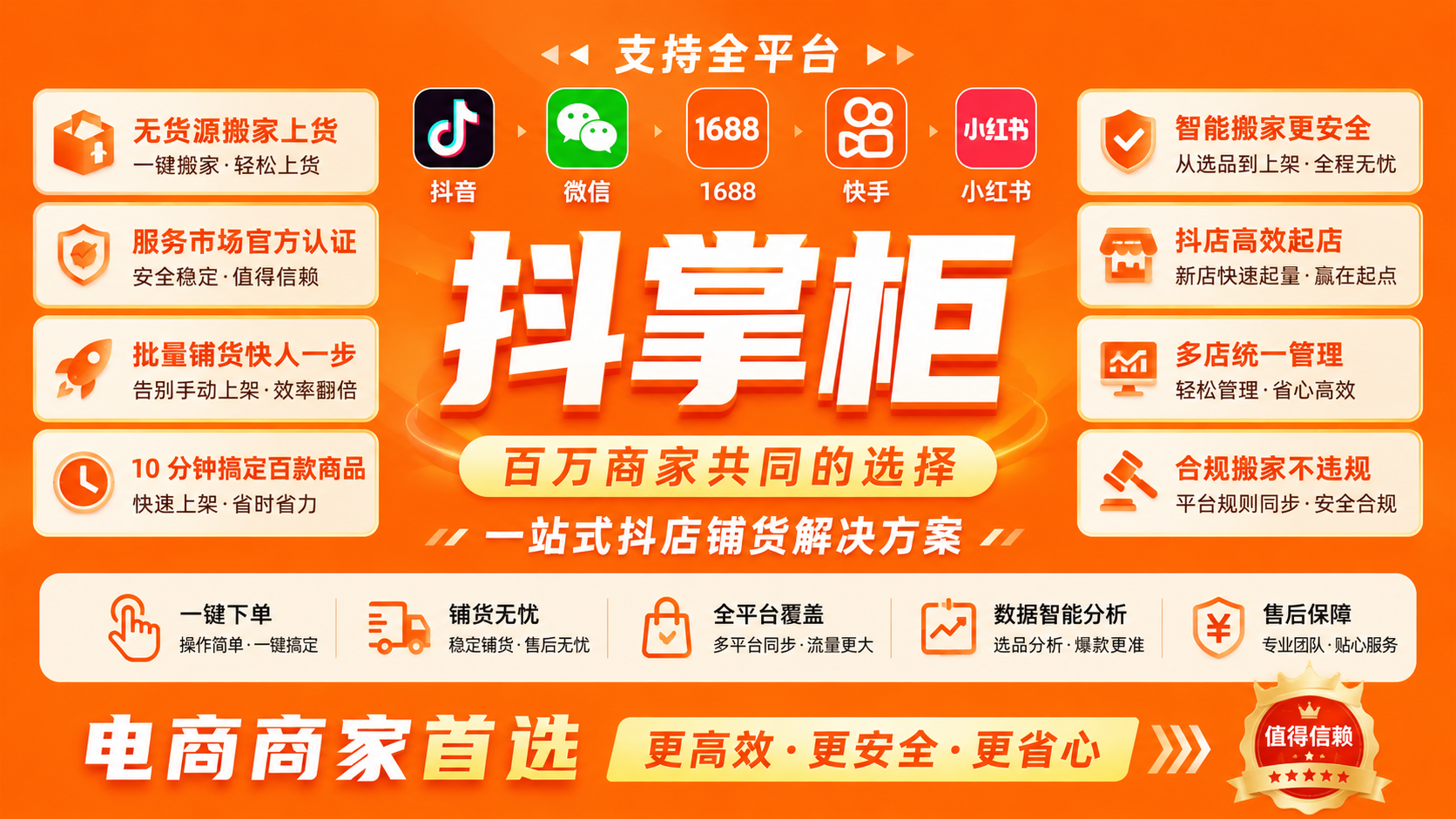 不用爬虫的无货源工具避坑指南：别只看**，选抖掌柜更要看是否适配你的店铺