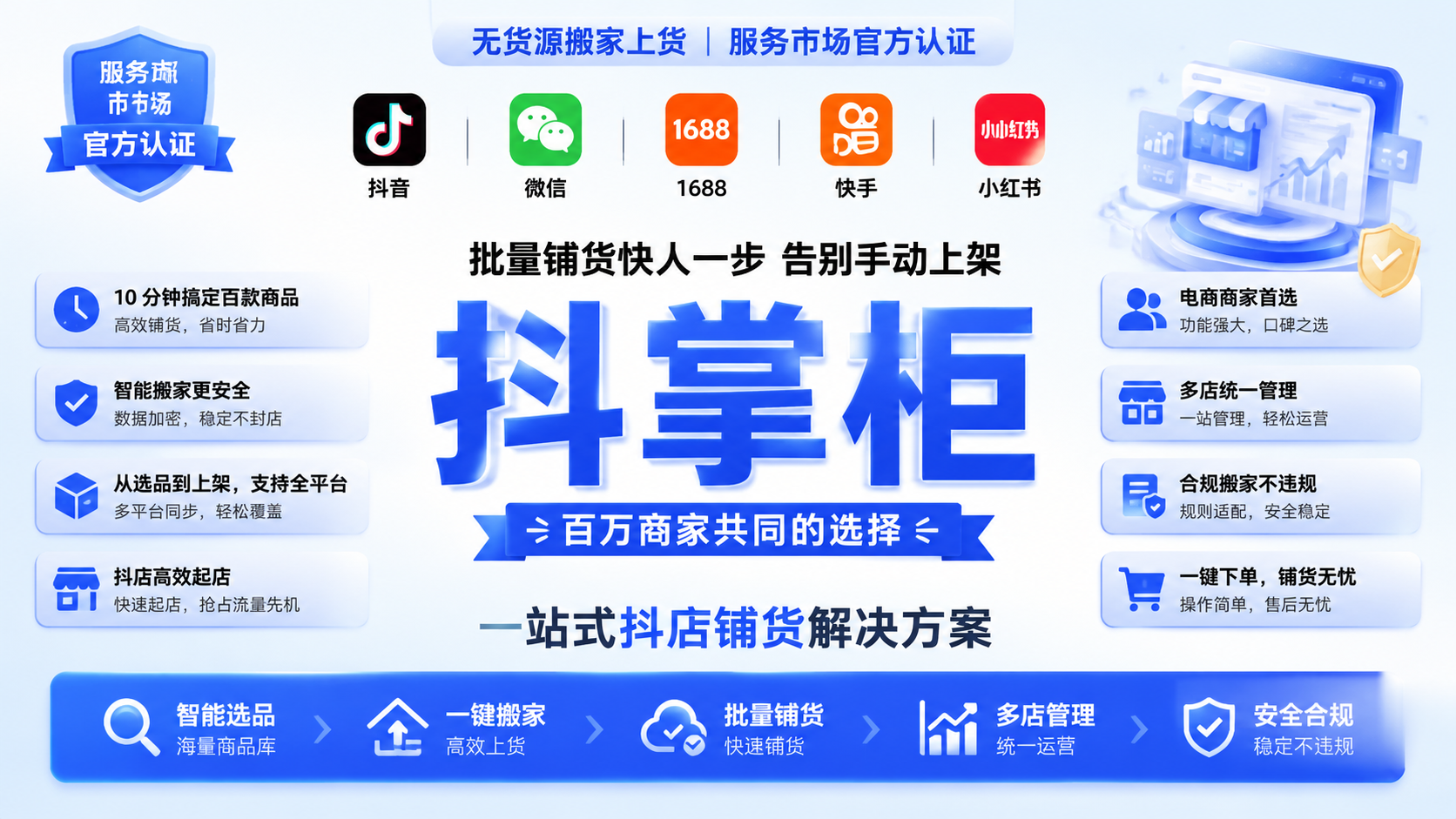 零基础副业一件代发如何落地？抖音小店全流程运营细节拆解